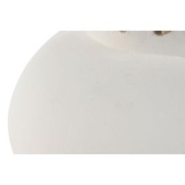 DKD Home Decor Jarron Indonesia 1c24 Blanco Natural Set de 3 Piezas 33 x 27 x 33 cm