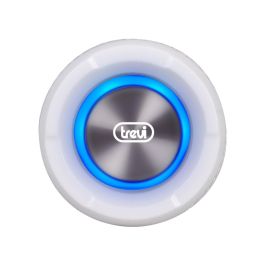Trevi XR 8A25 Altavoz Inalámbrico Portátil Bluetooth 14W Blanco con Batería, Micrófono, Aux y LED Multicolor