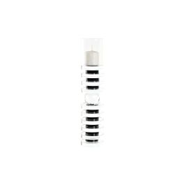 Portavela Moderno DKD Home Decor Negro Transparente 6 x 28 x 6 cm Portavela Moderno DKD Home Decor Negro Transparente 6 x 28 x 6 cm