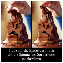 LEGO Harry Potter Sombrero Seleccionador Parlante 76429 Juego Construcción 561 Piezas