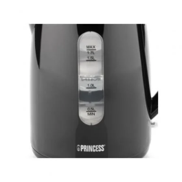 Princess Hervidor de Agua 236017 01.236017.01.001 | 2200W | Capacidad 1.7L | Negro