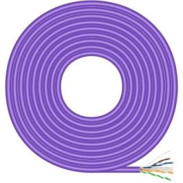 Bobina de Cable RJ45 AWG23 UTP Aisens A135-0749 Cat.6/ LSZH/ 500m/ Violeta Bobina de Cable RJ45 AWG23 UTP Aisens A135-0749 Cat.6/ LSZH/ 500m/ Violeta