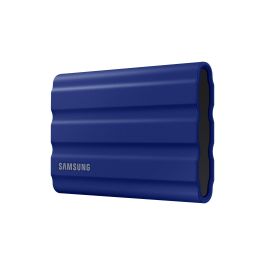 Samsung MU-PE2T0R Portable T7 Shield 2TB SSD Externo USB 3.2 Gen 2 Tipo C Azul – 1050MB/s Protección por Contraseña