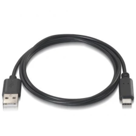 Aisens Cable USB 2.0 3A USB-C Macho a USB-A Macho Negro 0.5M