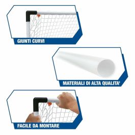 Mondo Jaula de portería de fútbol FIFA World Cup 2018 Grande Modular 2 en 1 con 2 Mini Goles y Balón PVC