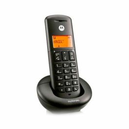 Motorola E201 Teléfono Inalámbrico Dect Digital Negro, Modelo F52000K50O1A, Pantalla Blanca y Negra, Bloqueo de Llamadas, Modo No Molestar Precio: 21.88999989. SKU: B14P6YHZ7Q