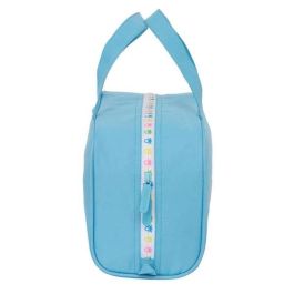 Neceser Escolar Benetton Spring Azul cielo 31 x 14 x 19 cm