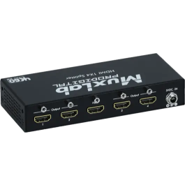 Muxlab Distribuidor HDMI 1x4 4K/60Hz con Alimentación Externa Precio: 302.43345. SKU: B157X6XGWT