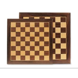 Cayro Tablero de Ajedrez de Madera con Marquetería 35x35 cm para 2 Jugadores, Edad 5+ Años