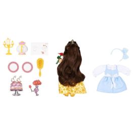 JAKKS PACIFIC Muñeca Bella La Bella y la Bestia Disney 15cm articulada con accesorios