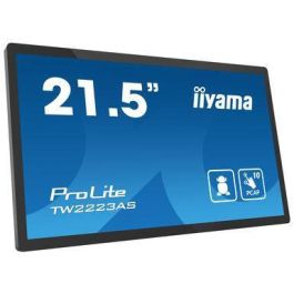 iiyama TW2223AS-B2 Monitor Táctil 21.5" Full HD 1920x1080 Android Negro 16:9 18ms HDMI 400cd/m² VA Panel Multi-Touch 10 Puntos