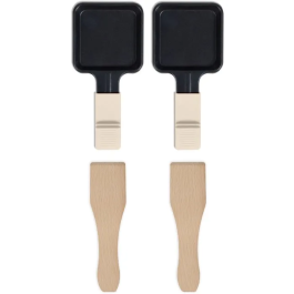 Livoo Parrilla Raclette Conectable DOC310C para 2 Personas, 450W con Termostato Automático