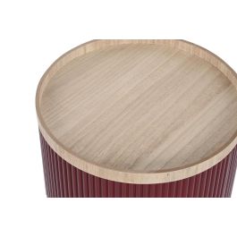 Mesita Auxiliar Shabby DKD Home Decor Marron Granate 38.5 x 49 x 38.5 cm Mesita Auxiliar Shabby DKD Home Decor Marron Granate 38.5 x 49 x 38.5 cm