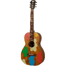 LAG Guitarra Acústica Parlor Electro Signature Vianney Lag Natural Caoba Abeto Engelmann Barniz Satinado