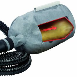 Fartools DWS 180 Lijadora Orbital 710W, ideal para Placas de Yeso y Pladur, con Disco de 180mm y Velocidad Variable 1200-3000 RPM