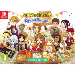Just For Games JUS1743845912909 Story of Seasons: Grand Bazaar - Juego para Nintendo Switch - Edición limitada