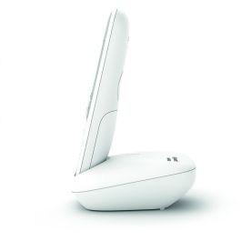 Gigaset A690 Teléfono Inalámbrico Analógico Blanco con Altavoz e Identificador de Llamadas, hasta 100 Contactos
