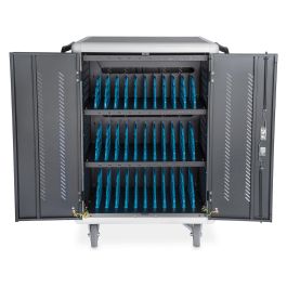 Digitus Carrito de Carga Móvil para 30 Portátiles/Tablets hasta 15.6 Pulgadas con USB-A, Negro