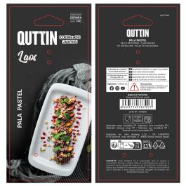 Quttin Pala de Pastel de Acero Inoxidable Laos, 26,5 cm Largo x 5,5 cm Ancho (36 Unidades)