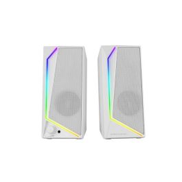 Mars Gaming Altavoces MS72W White 2.0 para Gaming, 15W RMS, Iluminación RGB Flow, Conexión USB y Jack 3.5mm, Diseño Compacto Precio: 17.5000001. SKU: B1GM8MG6WT