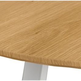 Mesa de Comedor Alexandra House Living Marrón Metal 100 x 75 x 100 cm