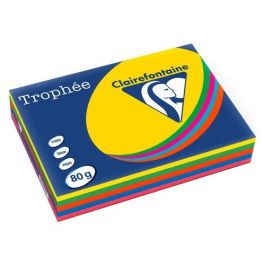 Papel De Color A4 Clairefontaine Trophee 80G 500H Surtido Intensos Vivos Precio: 16.50000044. SKU: B1JGS5HFH5