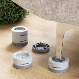 Innovag Set de Pies Antivibración Apilables Novib, 6,6 x 3,8 x 6,6 cm (24 Cajas)