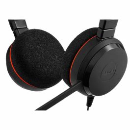 Jabra EVOLVE 20 MS Auriculares Profesionales Estéreo con Cable para PC, Gestión de Llamadas con Unidad de Control y Sonido de Calidad Jabra EVOLVE 20 MS Auriculares Profesionales Estéreo con Cable para PC, Gestión de Llamadas con Unidad de Control y Sonido de Calidad