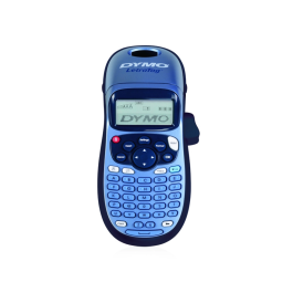 Dymo Rotuladora Letratag LT-100H, Máquina de Etiquetar con Teclado ABC, Imprime 2 Líneas, Ideal Oficina y Hogar