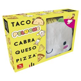 Ludilo 89070 Taco Peluche para el juego Taco Gato Cabra Queso Pizza, ideal para regalar, +8 años