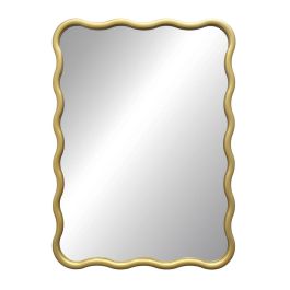 Espejo de pared Versa Dorado 2,2 X 73 X 53 CM Espejo de pared Versa Dorado 2,2 X 73 X 53 CM