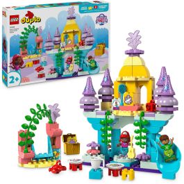 LEGO 10435 DUPLO Disney La Sirenita Ariel: El Palacio Mágico Subacuático - Set de Construcción con Figura de Ariel