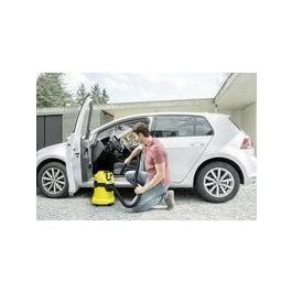 Karcher KAR4054278287393 Aspirador de Agua y Polvo Inalámbrico WD 3 con Función Soplador, Depósito 17 L, 300 W