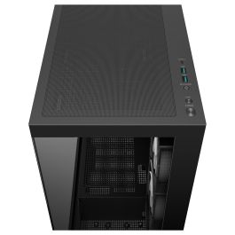 DeepCool CG580 4F, Midi Tower, ATX, ITX, micro ATX, Negro, 7 Ranuras, 3 Ventiladores, 140mm, 41cm GPU, 21cm PSU, 17.6cm CPU