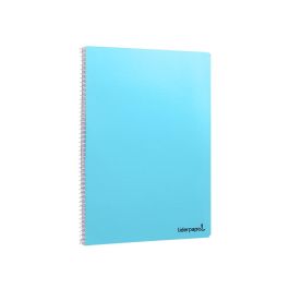 Cuaderno Espiral Liderpapel A4 Micro Smart Tapa Blanda 80H60 gr Horizontal 7 mm Doble Margen 4 Taladros Colores