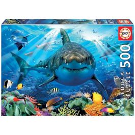 Puzzle 500 piezas gran tiburón blanco Precio: 9.9946. SKU: B17WLVVDS3