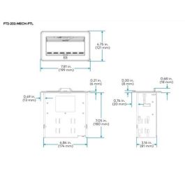 Crestron Fliptop Ft2 Series Cable Management System, 202 Size, Mechanical, Pass-Through Lid, Black (Ft2-202-Mech-Ptl-B) 6511668 Precio: 462.88999999. SKU: B1934CMNC7