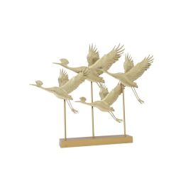DKD Home Decor Decoración Glam de Metal con Garzas Dorado, 64cm de Ancho, 51cm de Alto, 8.6cm de Fondo Precio: 42.50000007. SKU: S3042985