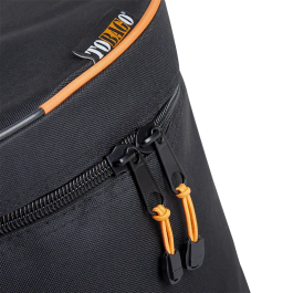 Tobago Funda para Tom de Batería 14" Negro con Acolchado Protector AP1414T