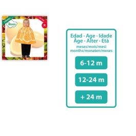 Disfraz de Naranja para Bebé Unisex - Temática Frutas y Vegetales, Color Naranja