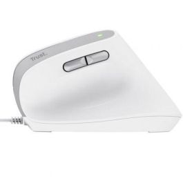 Ratón Ergonómico Trust Bayo II/ Hasta 2400 DPI/ Blanco Ratón Ergonómico Trust Bayo II/ Hasta 2400 DPI/ Blanco