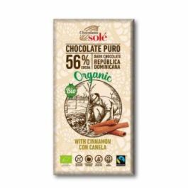 Chocolate Negro 56% Con Canela 100Gr Eco Sg Vegan Precio: 3.9499999. SKU: B1GJHV9ERC