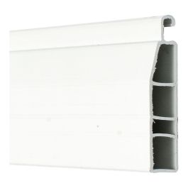 Micel Lama final de persiana Pr24 para 52 mm, PVC blanco, 52 mm x 2 m x 12 mm