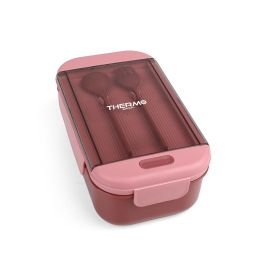 Thermosport Fiambrera Porta Alimentos Rectangular 1100 ml - 21.5x12.5x8 cm (12 Unidades)