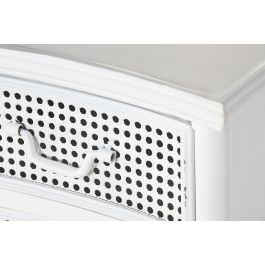 DKD Home Decor Buffet Loft Blanco Cobrizo 101 x 42 x 85 cm