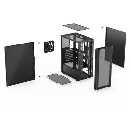 ENDORFY Ventum 200 Solid Black - Torre PC ATX, micro ATX, Mini-ITX – Color Negro