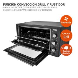 Horno de Convección TM Electron 45 L 45 L 200ºC Horno de Convección TM Electron 45 L 45 L 200ºC