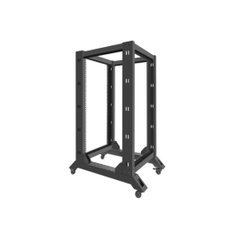Lanberg OR01-6822-B Armario Rack 22U de Suelo Independiente para Servidores y Redes, Carga Máxima 600 kg, Color Negro Precio: 156.69000028. SKU: B16VKMXEP9