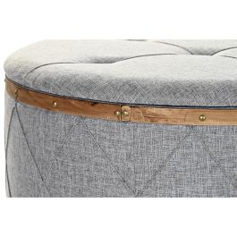 Descalzadora Scandi DKD Home Decor Gris Claro Natural 80 x 43 x 80 cm Set de 2 Descalzadora Scandi DKD Home Decor Gris Claro Natural 80 x 43 x 80 cm Set de 2