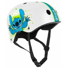 Casco skate - DISNEY - STITCH - Circunferencia de cabeza ajustable 53/57cm - Ventilación interna y espuma para mayor comodidad